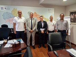 Mε τον νέο πρόεδρο του ΕΚΑΒ ο διοικητής της 5ης ΥΠΕ
